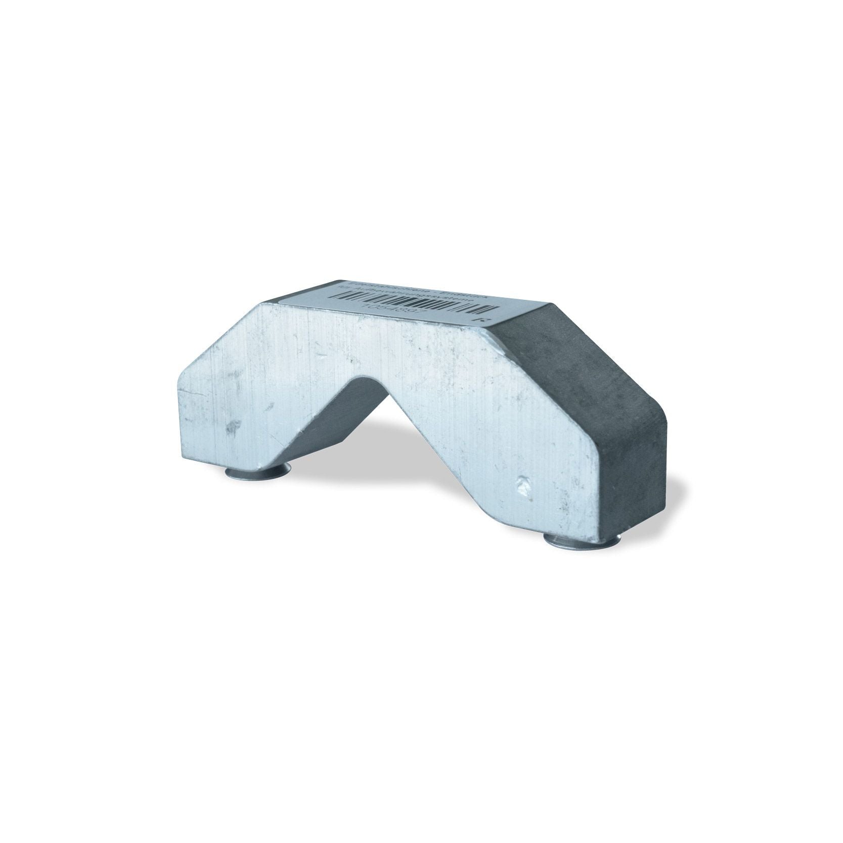 Stainless steel rail ending