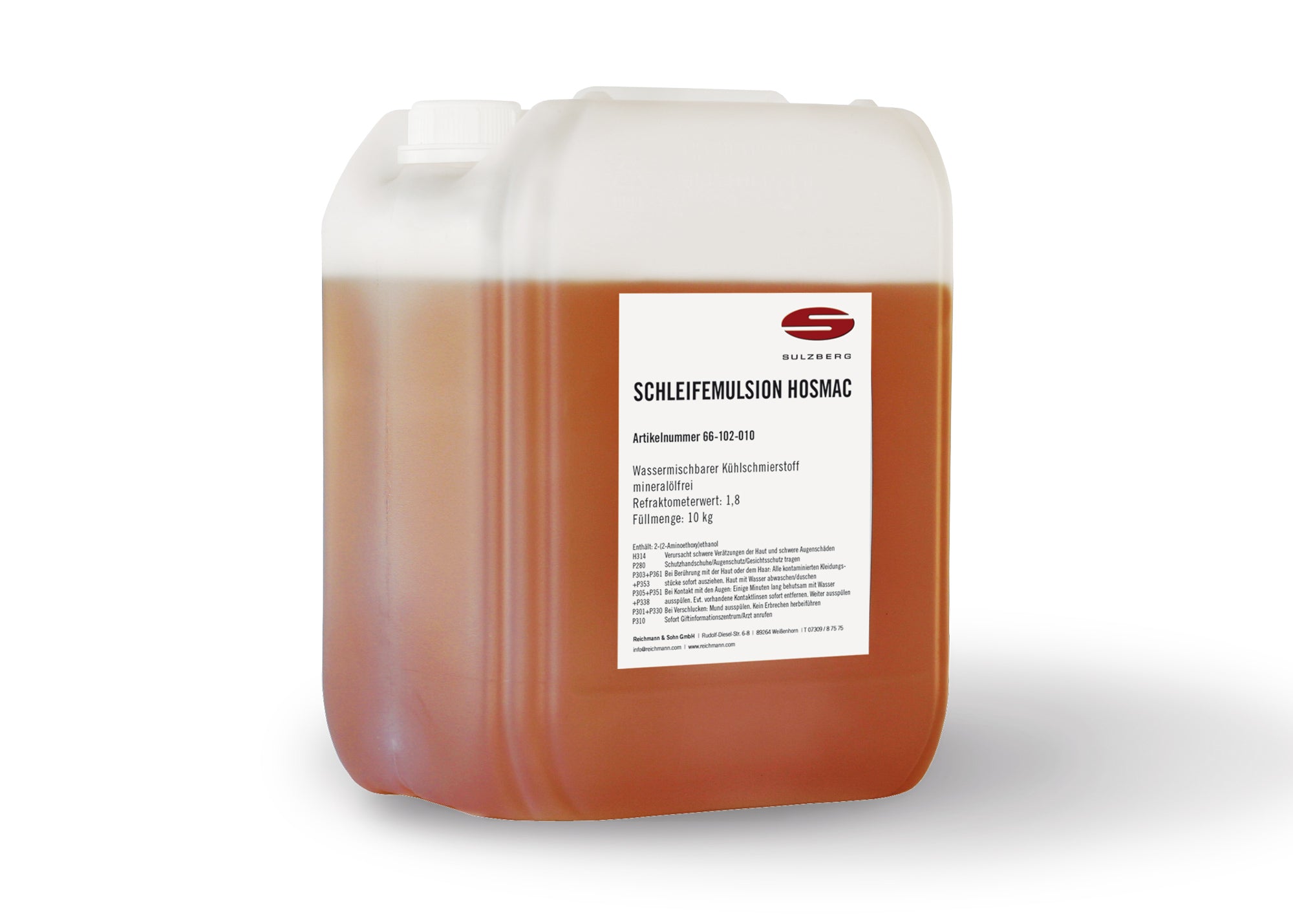 Grinding emulsion synthetic