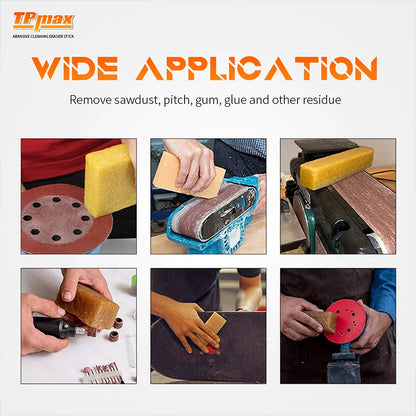 Abrasive Cleaning Eraser Stick for Cleaning Abrasive Sanding Belts & Sanding Discs