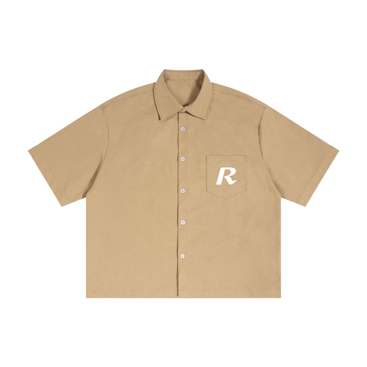 Unisex Boxy Heavyweight Short Sleeve Shirt