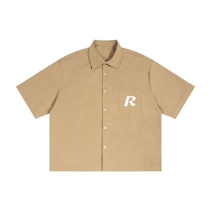 Unisex Boxy Heavyweight Short Sleeve Shirt