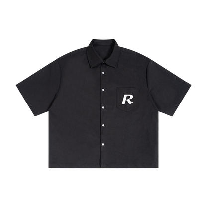 Unisex Boxy Heavyweight Short Sleeve Shirt