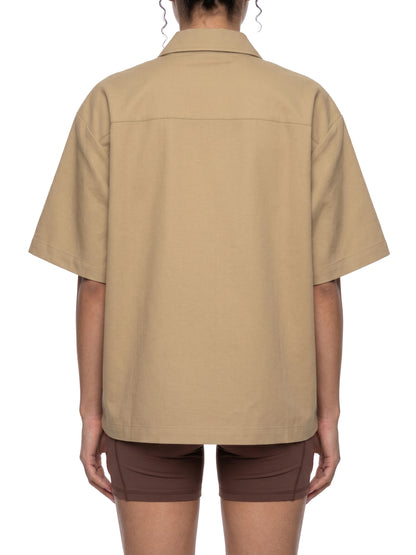 Unisex Boxy Heavyweight Short Sleeve Shirt